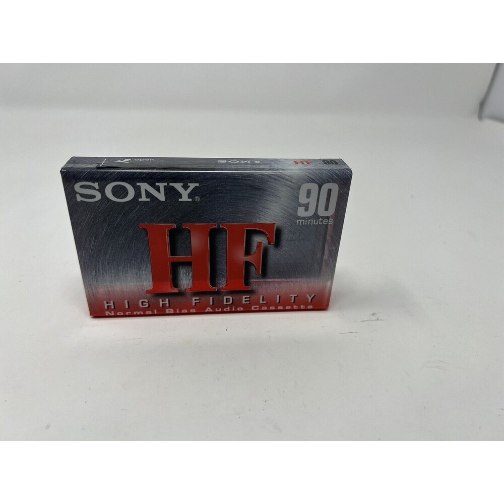 Sony HF 90 Minute Blank Cassette Tapes (High Fidelity) Brand New